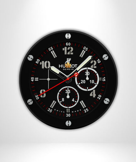 HOBLOT SILVER 3 CIRCLE Black