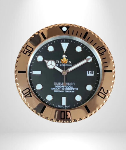 SUBMARINER Rose Gold Frame Black
